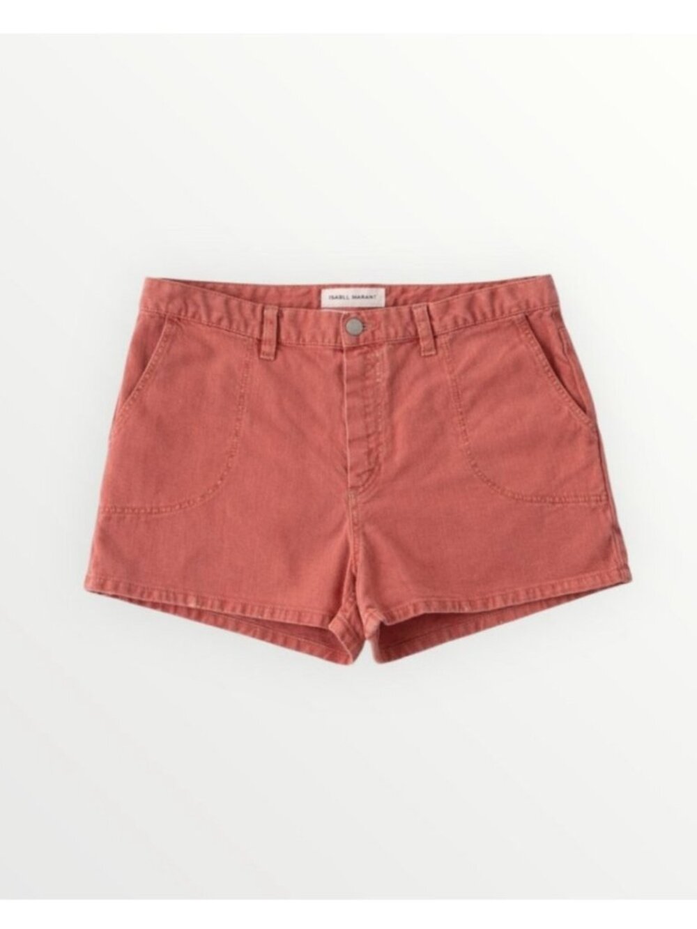 🛍 Isabel Marant Étoile Denim Shorts in Salmon Size 38
